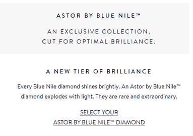 Astor blue store nile