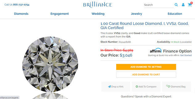 Brilliance Diamond