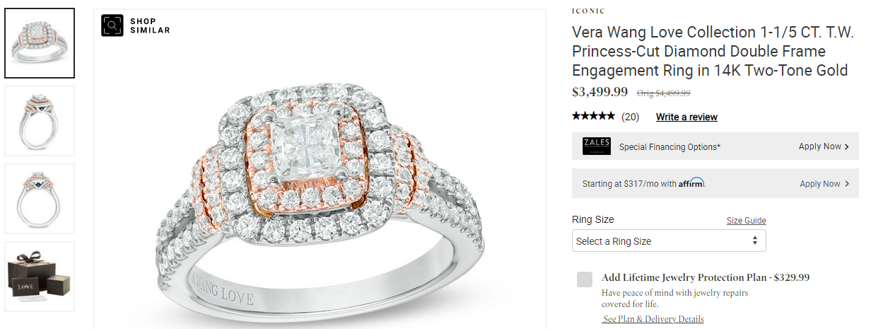 Vera Wang Diamond Engagement Rings Review