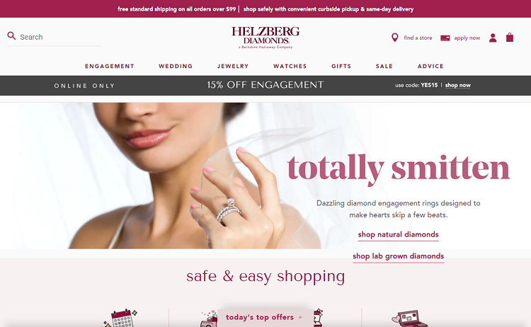 Helzberg jewelry store sale near me