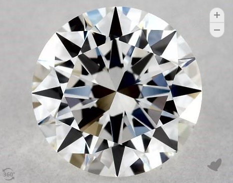 James Allen VVS1 Clarity Diamond Example