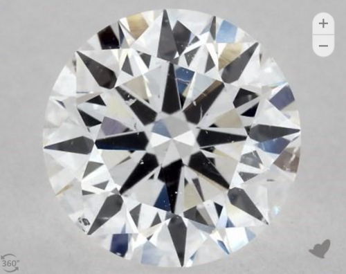 1.01 Carat Round Diamond