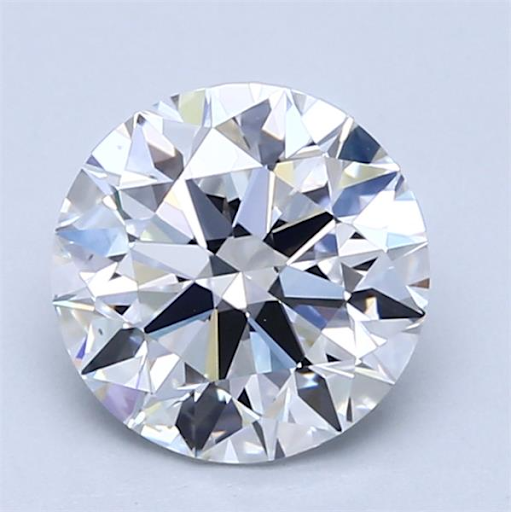2.01-Carat Round Cut Diamond