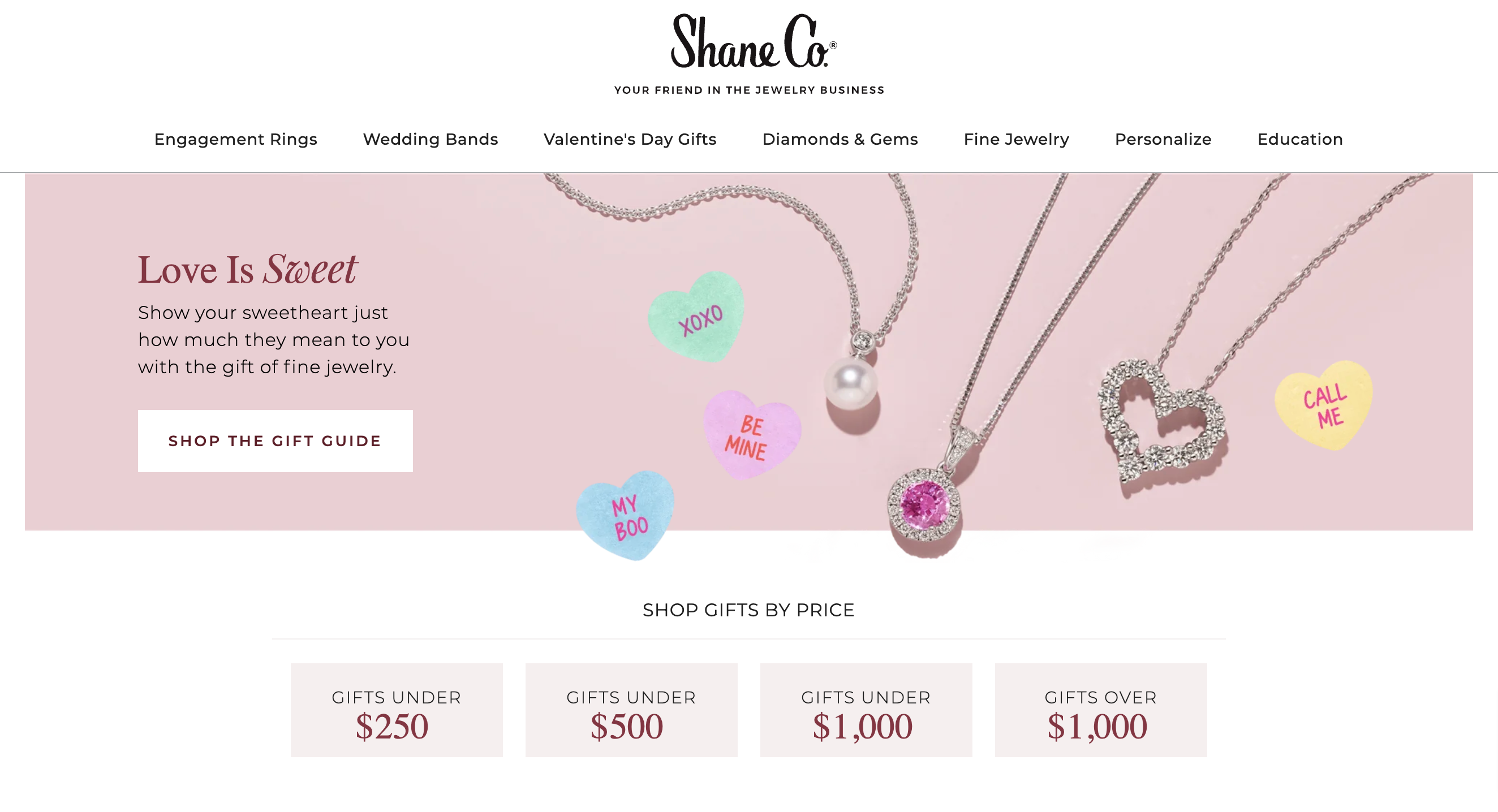 Shane company jewelry on sale store