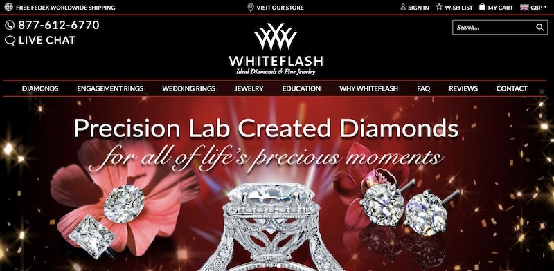 Whiteflash Homepage