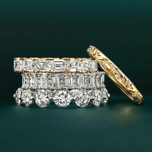 Nathalie Emerald Cut Lab Diamond Ring (7/8 ct. tw.) in 14K Yellow Gold